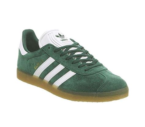 adidas gazelle unisex herren grün weiß sneaker trainer sport limited|adidas gazelle heels.